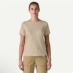 NWT Patagonia Capilene Cool Daily Tee Odor Control Pumice Dyno White Size XL